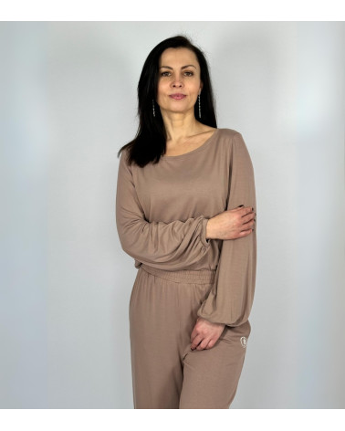 BLUZKA JAŚMINA KOLOR KARMEL